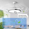 Ceiling fan with light - Image 3
