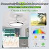 Ceiling fan with light - Image 6