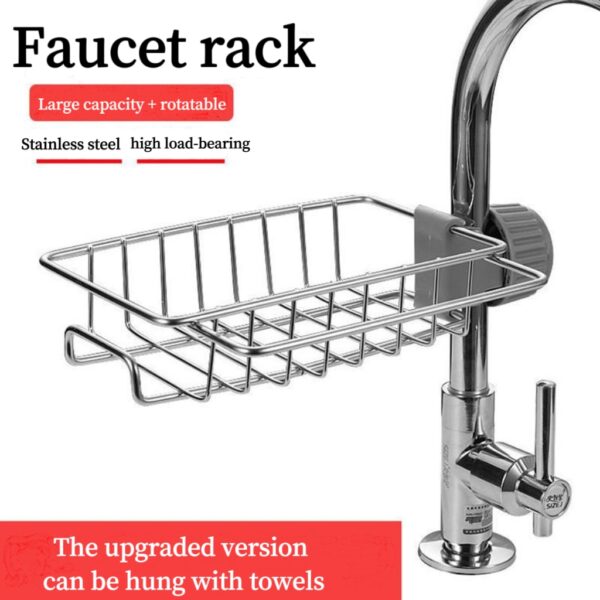 Stainless steel shelf for faucet - Image 2