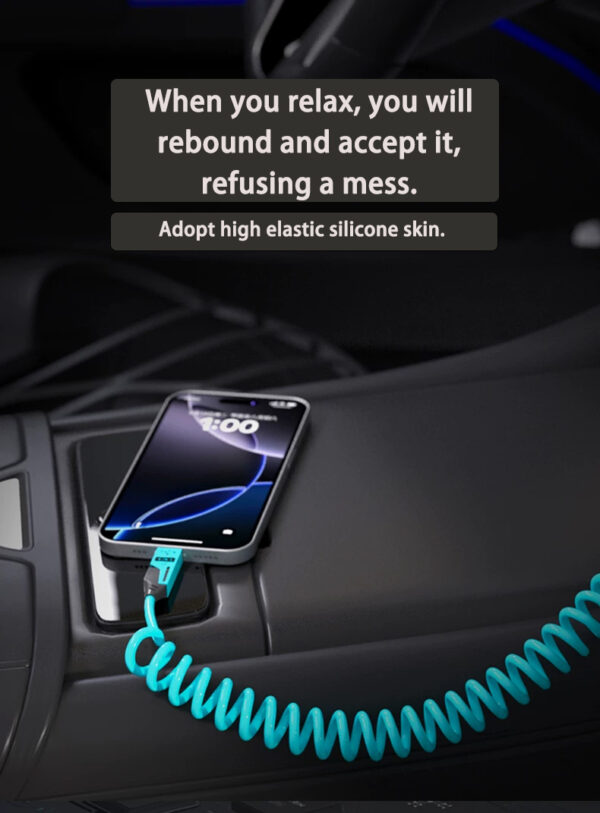 Vehicle-mounted spring fast charging line - Image 4