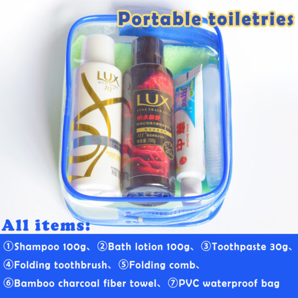 Set of seven toiletries - Image 3