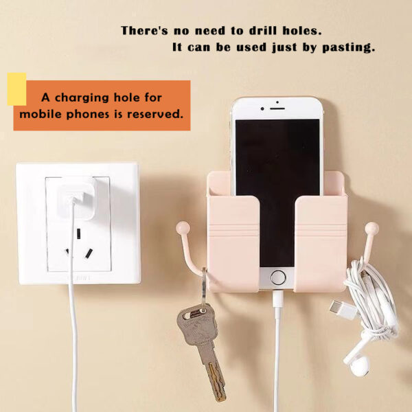 Paste-type mobile phone bracket storage box - Image 4