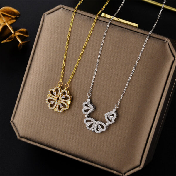 Four-leaf clover necklace - Image 7
