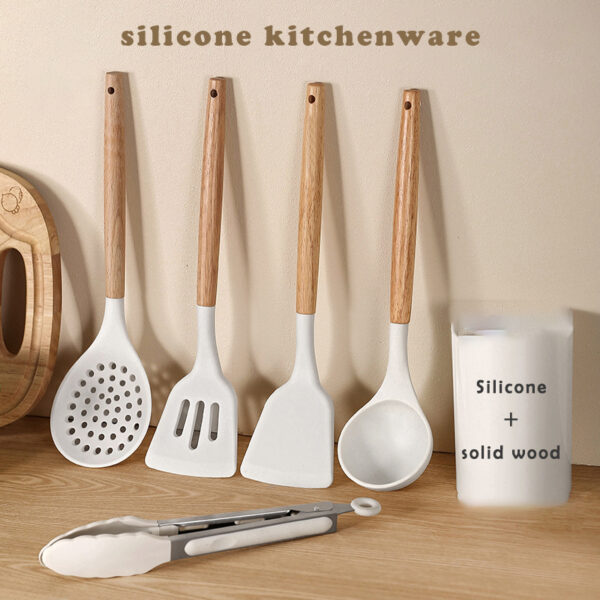Silicone kitchenware five-piece set - Image 3