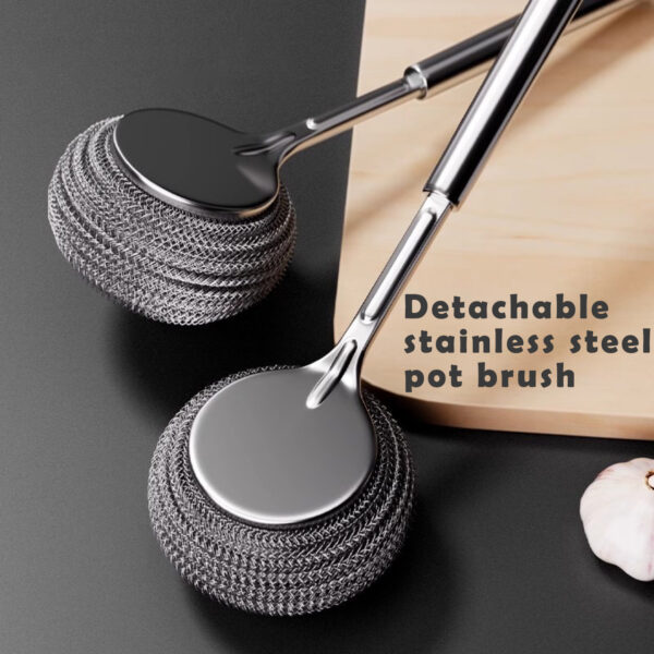 Three pot brush replacement heads - Image 5
