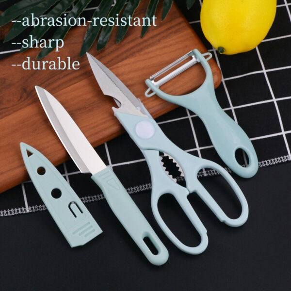 Three-piece set of peeling scissors for kitchen - Image 3