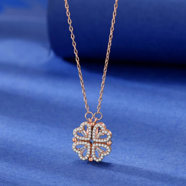 Four-leaf clover necklace - Image 3