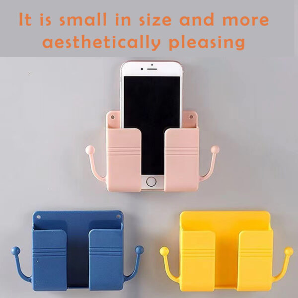 Paste-type mobile phone bracket storage box - Image 3