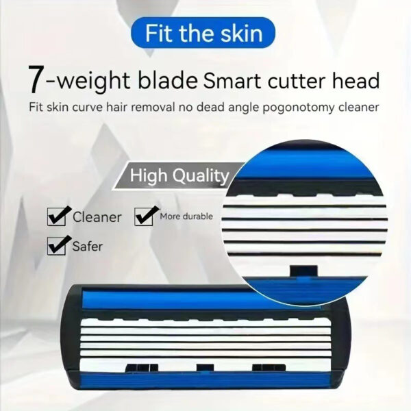 Seven-layer blade manual shaver - Image 5