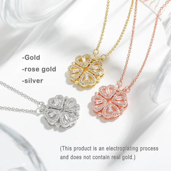Four-leaf clover necklace - Image 5