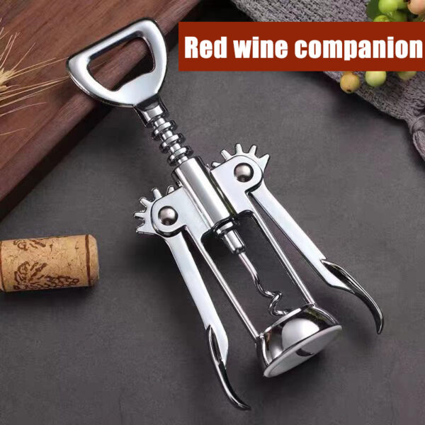 Red wine bottle opener