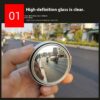 Auxiliary small round mirror for automobile reversing rearview mirror - Image 4