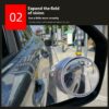 Auxiliary small round mirror for automobile reversing rearview mirror - Image 5