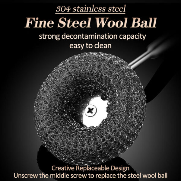 Stainless steel pot brush - Image 5