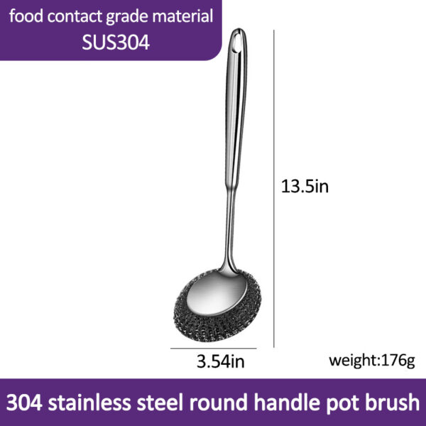 Stainless steel pot brush - Image 6