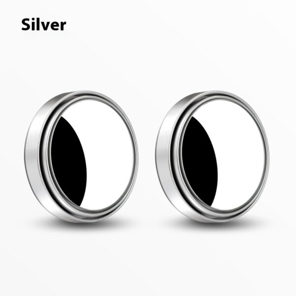 Auxiliary small round mirror for automobile reversing rearview mirror