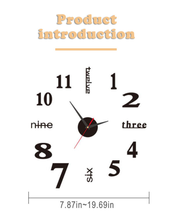 Wall mounted clock - Image 4