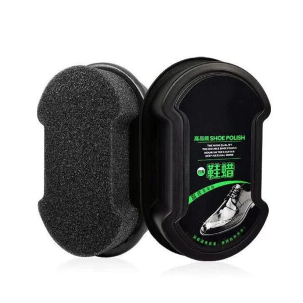 Leather shoes sponge wipe